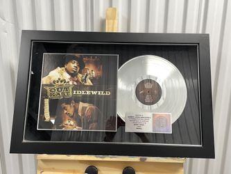 Outkast Platinum RIAA Award + Custom Timberland Boots