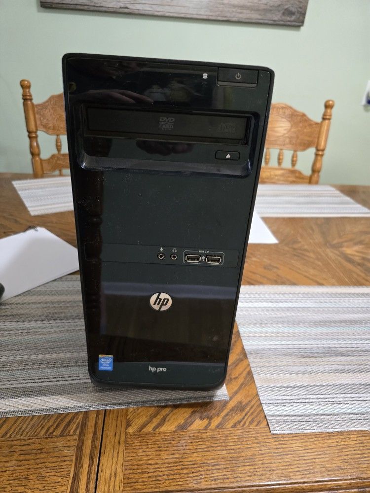 Basic HP Black Computer