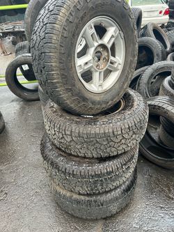 All-Terrain Tires only Set of 4