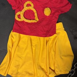 Winnie the Pooh Bear Ladies Costume  