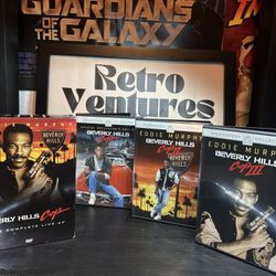 Beverly Hills Cop 1-3 DVD The Complete Lineup Widescreen Collectors Inserts VG+