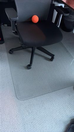 Crystal Clear Thick 1/5” 47” x 40” Heavy Duty Chair Mat
