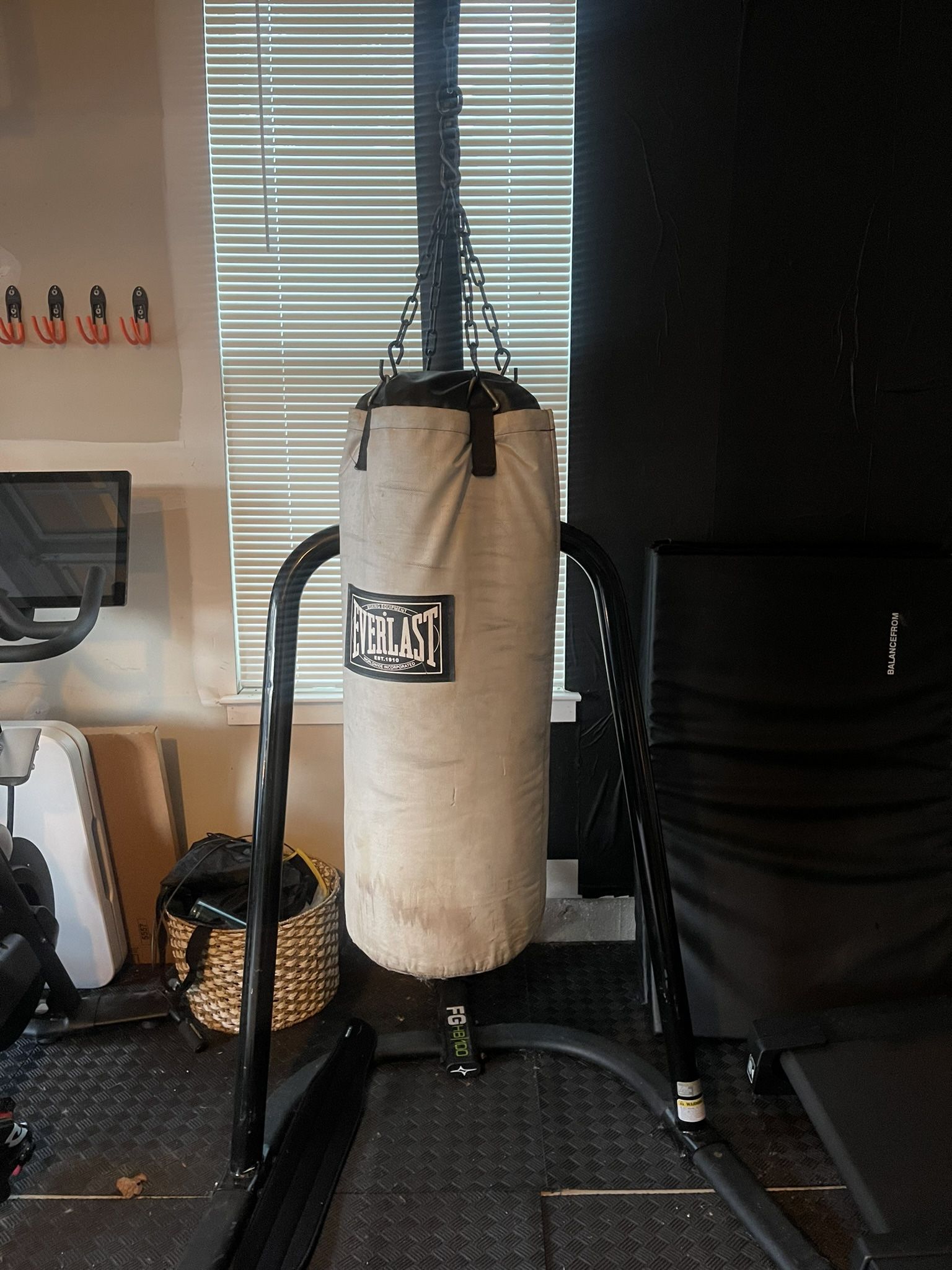 Everlast Punching Bag with Stand