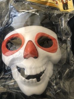 Halloween kids light up Pirate skull mask Fun for dress up or Halloween