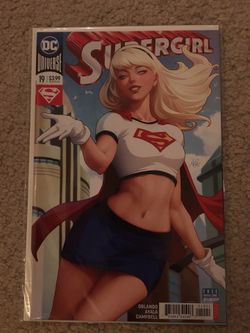 Supergirl 19 Artgerm variant comic book