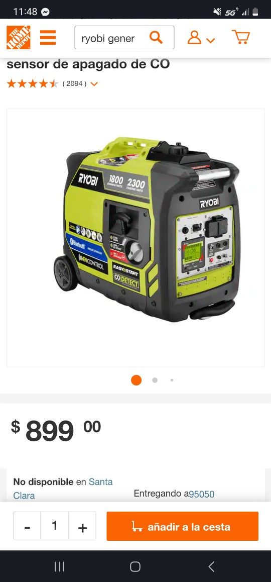 RYOBI Generator