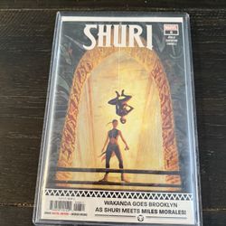 Shuri And Spider Man Comic Book