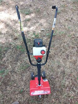 Garden Tiller 31cc like new