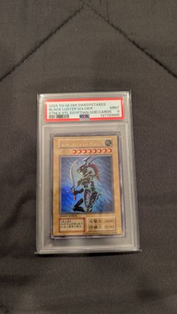 Yugioh Black Luster Soldier Sweepstakes PSA 9