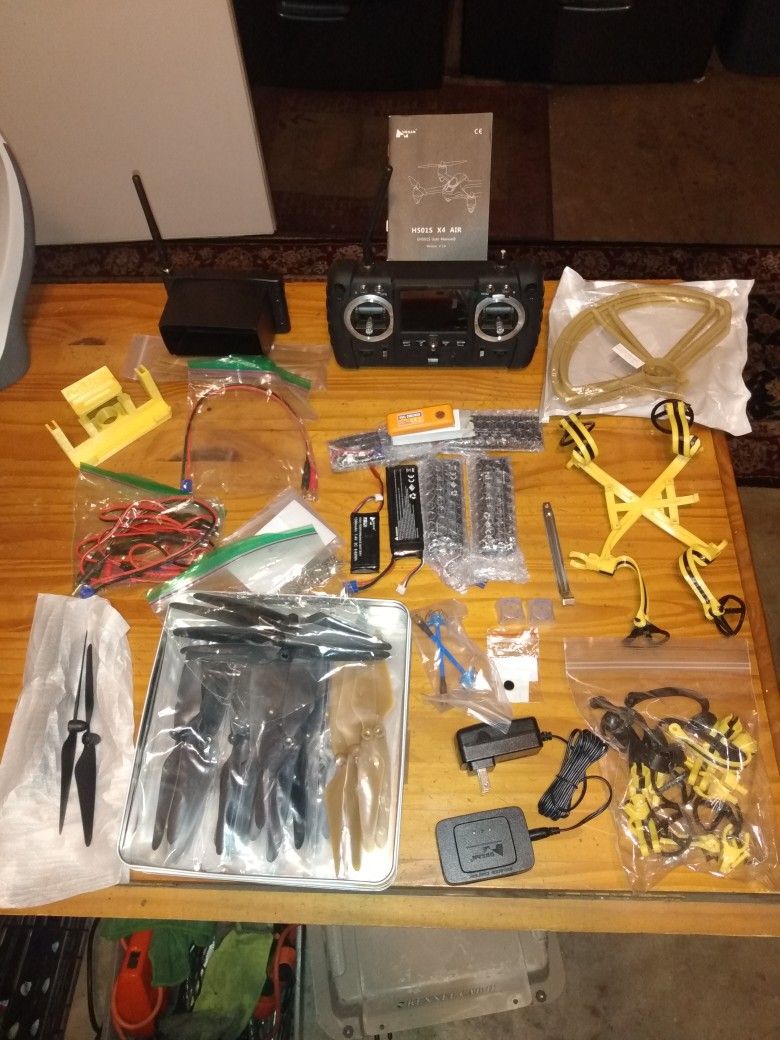 DRONE PARTS WITH TRANSMITTER ALL NEW