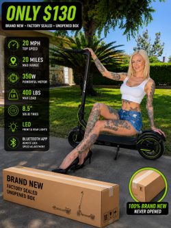 New electric scooter unopened