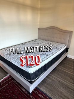 New full mattress only $120