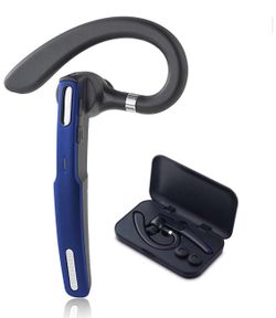 Bluetooth Headset, Phone Wireless Bluetooth Earpiece W/Noise Cancelling Mic,10-Hr Playing Time, Hands Free Wireless Headphone for Cell Phone-Compatib