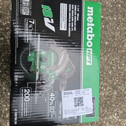 Metabo 7 1/4 Circular Saw