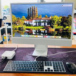 🍎 IMAC 24” 2023 M3 | 16GB RAM | 1TB SSD Magic Keyboard and Mouse IN BOX LIKE NEW