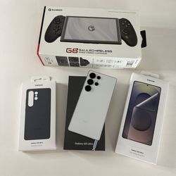 New Condition Unlocked Galaxy S25 Ultra | 512gb Storage | Screen Protector | Samsung Leather Case | GameSir Controller 