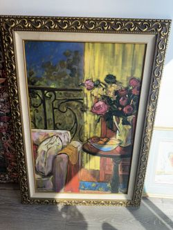 Paintings and Mirror