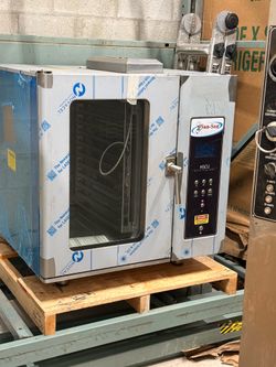 Combi oven half size gas 110 volts