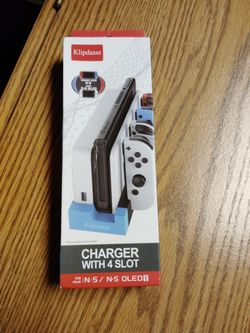 Klipdasse Nintendo Switch 4-Slot Charger