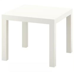 2 LACK Side table, white