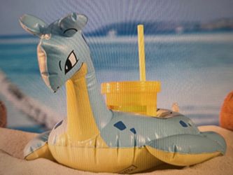 Pokémon Lapras Inflatable Can Holder