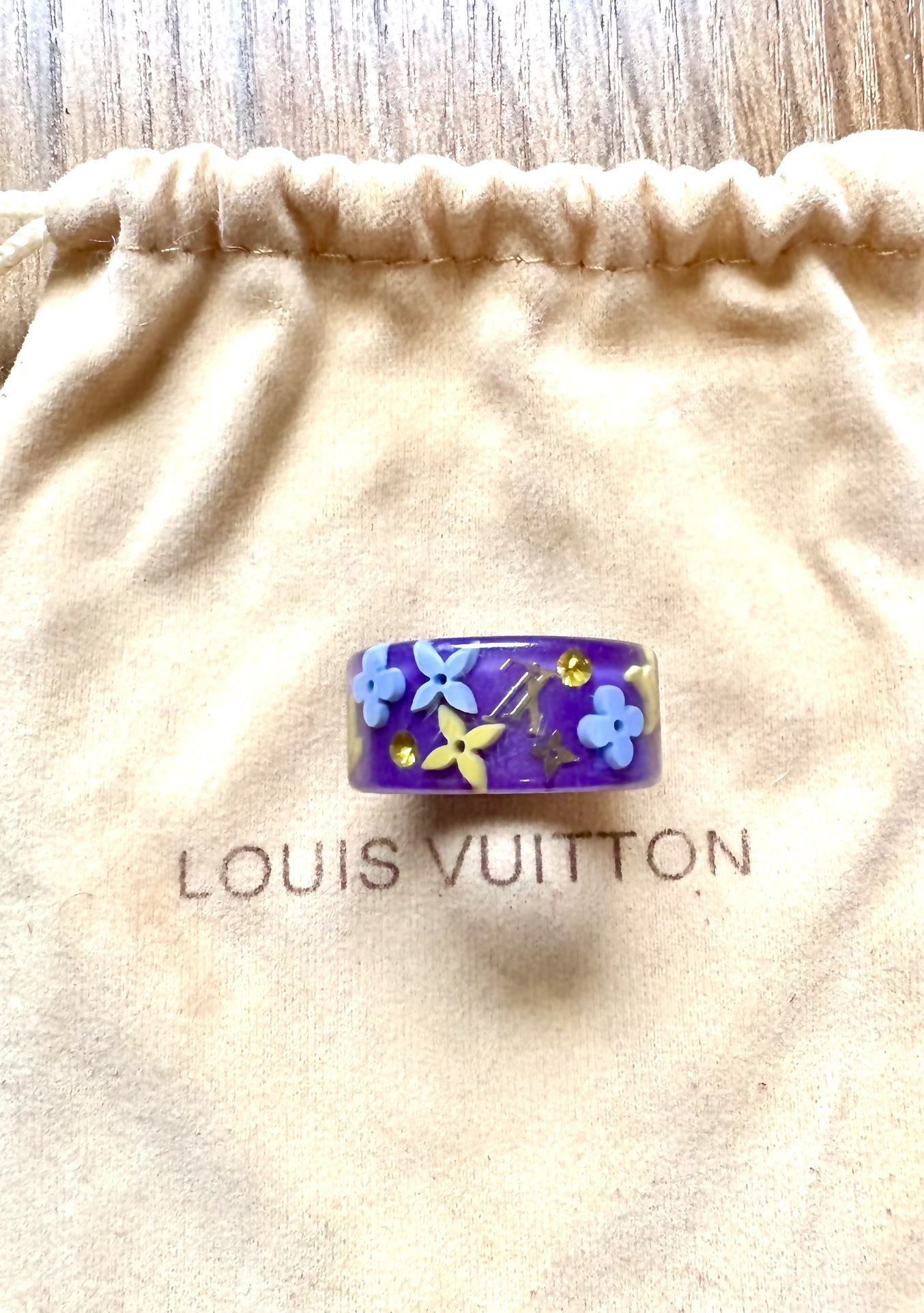 Authentic Louis Vuitton Inclusion Ring