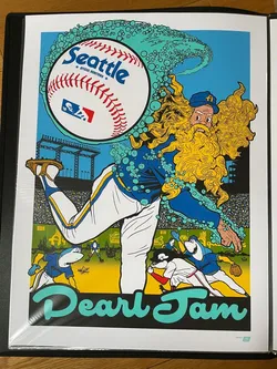 Pearl Jam - Concert Poster