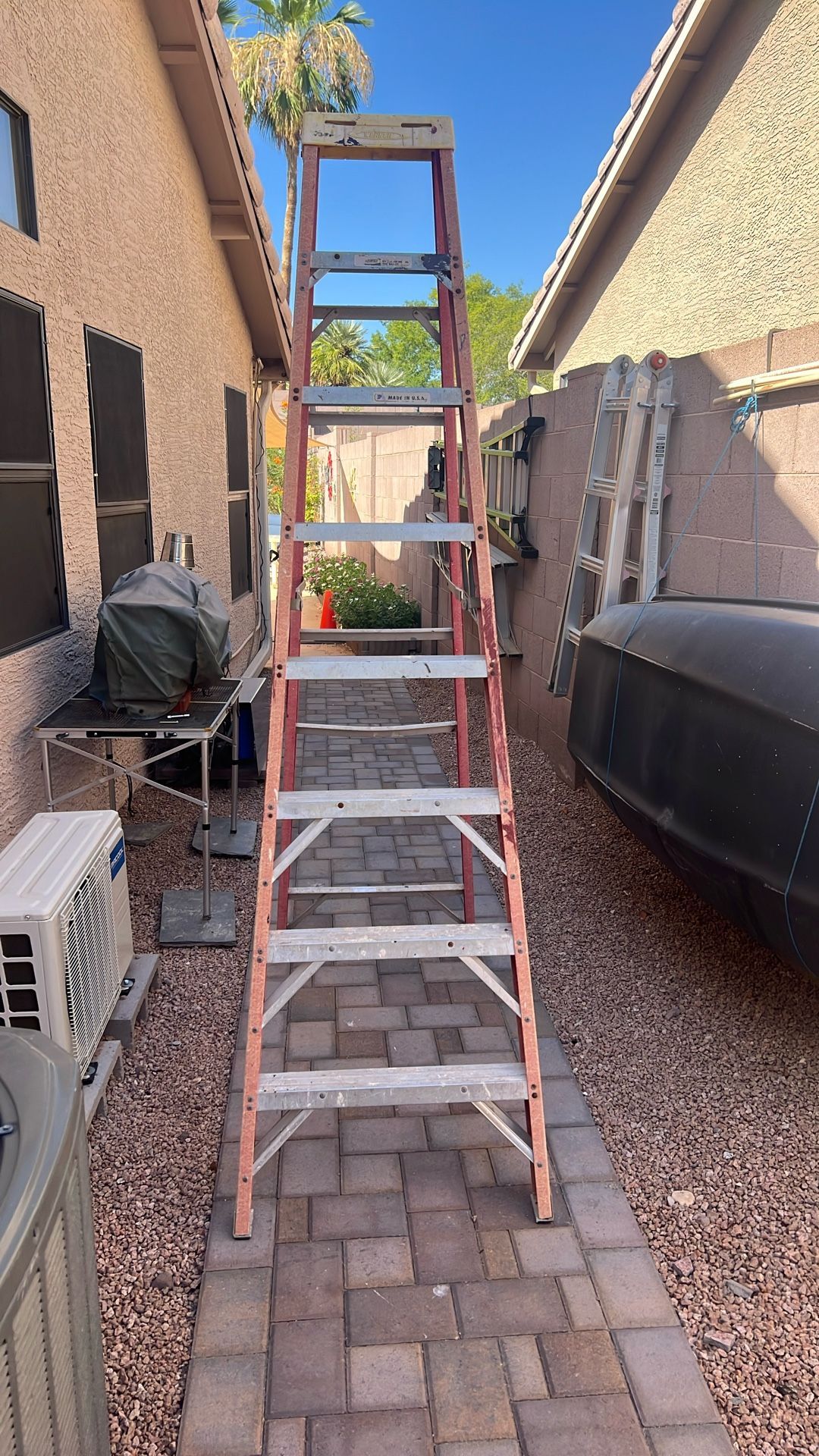 Werner 8 Foot Fiberglass Ladder