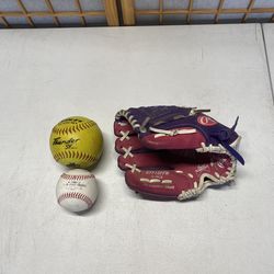 Like New Rawlings (Lefty) Junior T Ball Glove