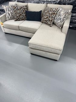 Brand new cashmere sofa chaise