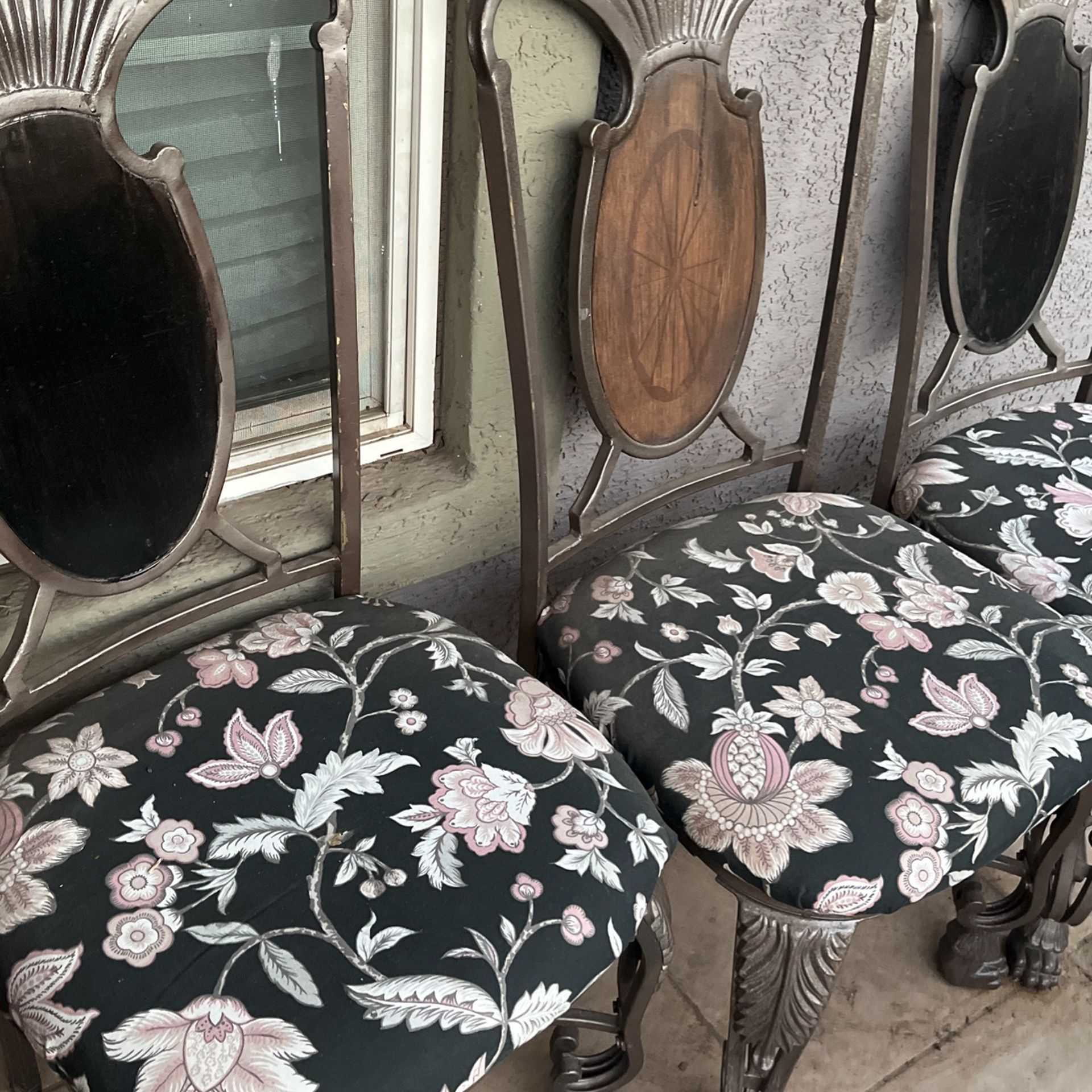 Four Heavy Chairs 