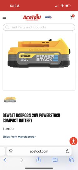 20v Dewalt Drill And Power Stack Battery