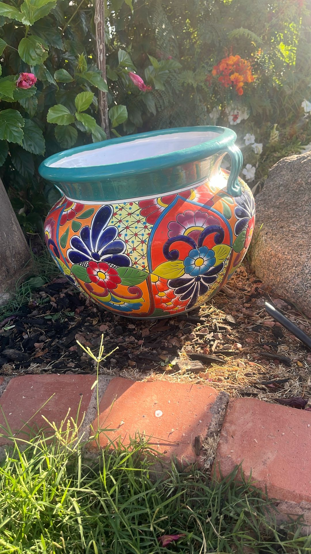 Beautiful pottery vase