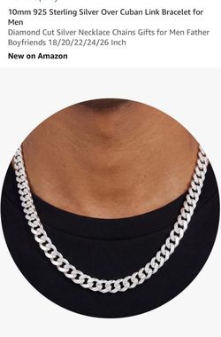 24in Silver chain