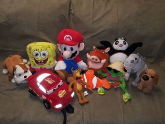 Assorted plush toys lot - $20 for all