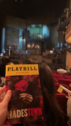 Hades Town Playbill