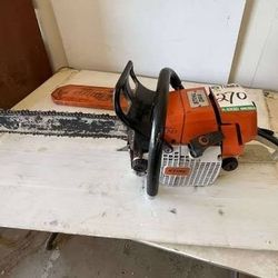 Stihl 044 Chain Saw Runs Perfectly 
