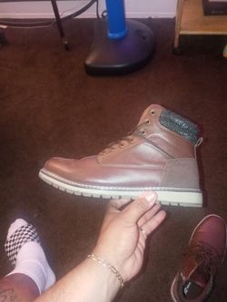 Brown Working Boots Size 13 