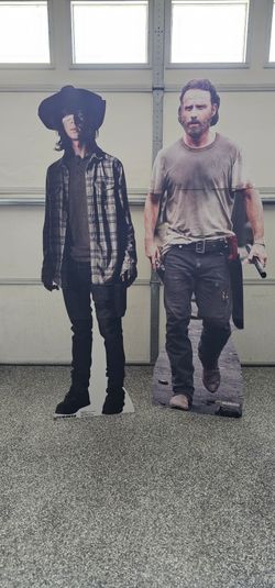 Walking Dead Life Size Props.