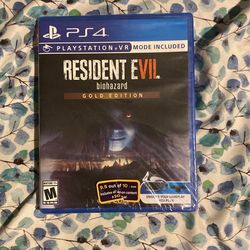 PS4 Resident Evil Factory Selaed 