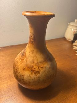 Burl wood vase-Gorgeous!
