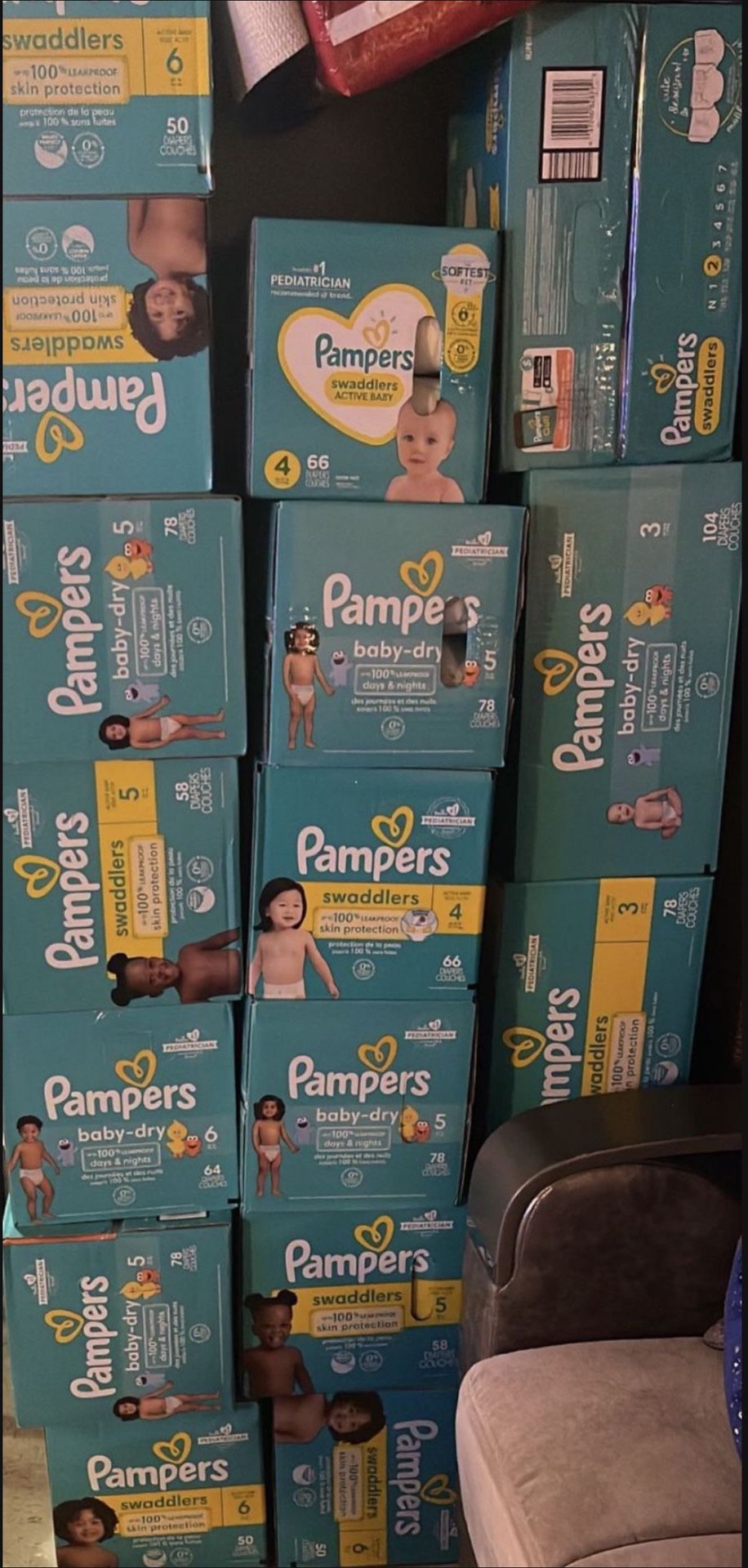 Pampers $25