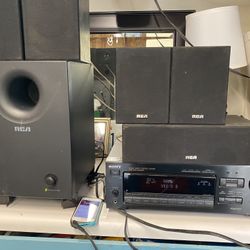 Sony Receiver And Speakers