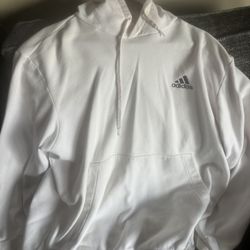 Adidas Classic White Hoodie 