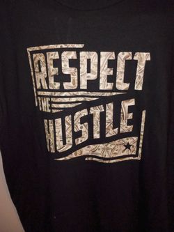 Respect The Hustle Money Print Tee