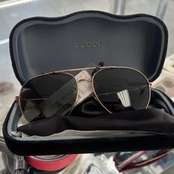 Givenchy Pilot Sunglasses (61-16) Lens: Copper