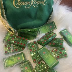 👑 Apple Crown Royal Handmade Dominoes
