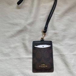 COACH Cardcase Landyard.