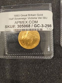 Gold Sovereign Coin