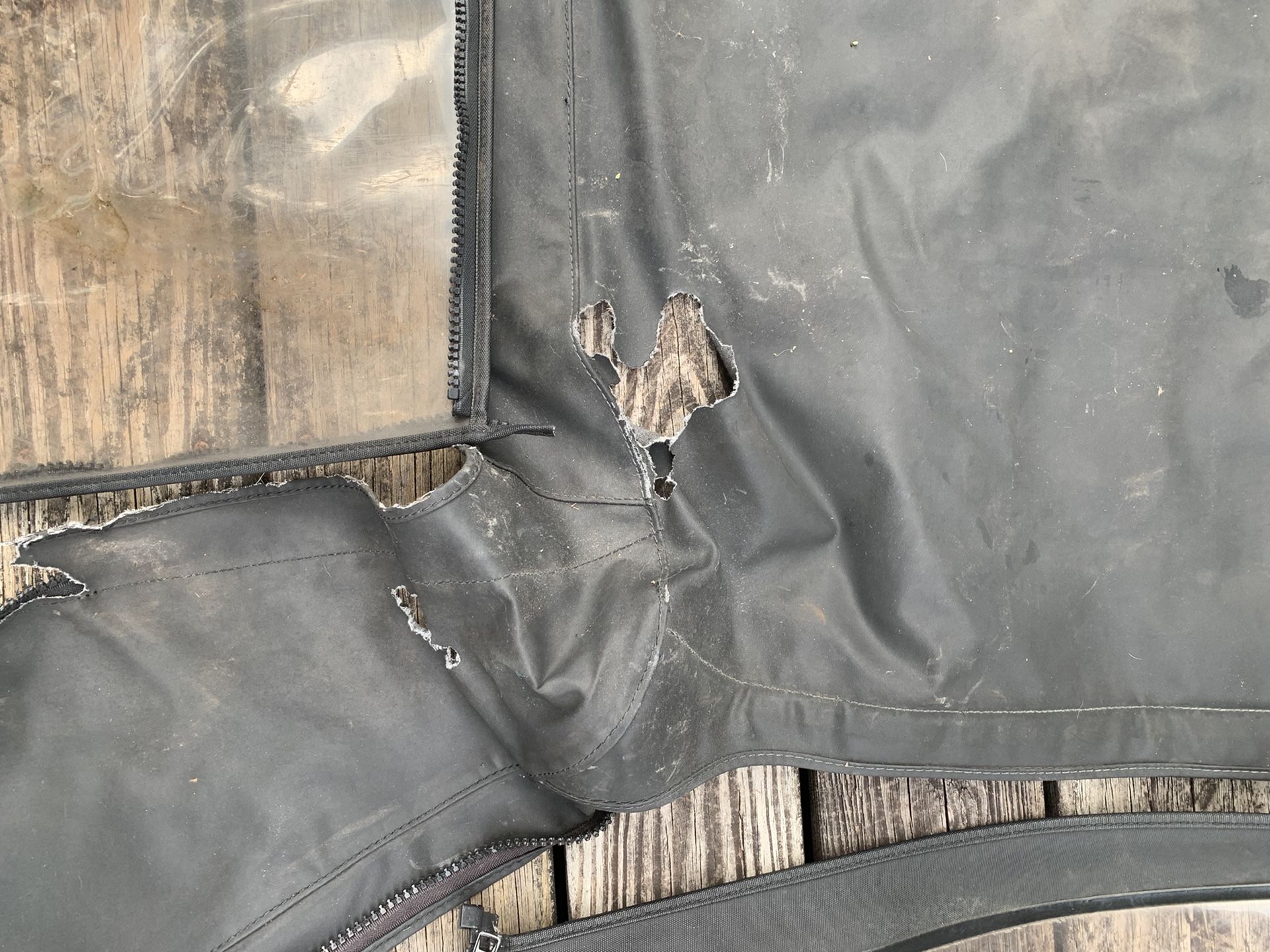 Jeep wrangler soft top with allHardware